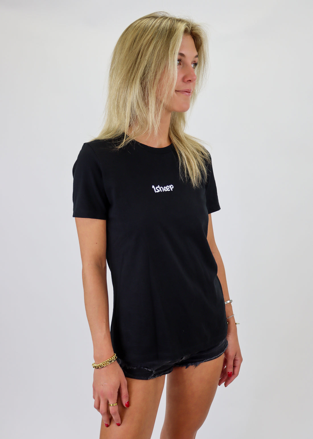 1Sheep Signature Women's Tee Black