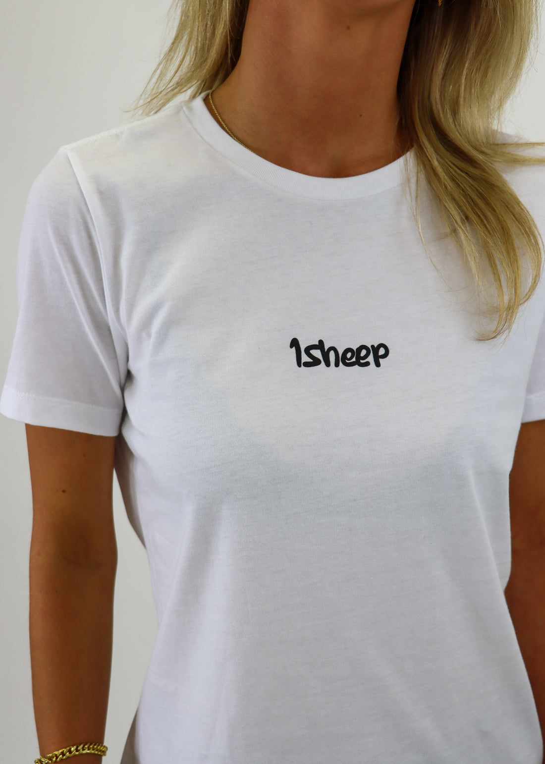 1Sheep Signature Women's Tee White