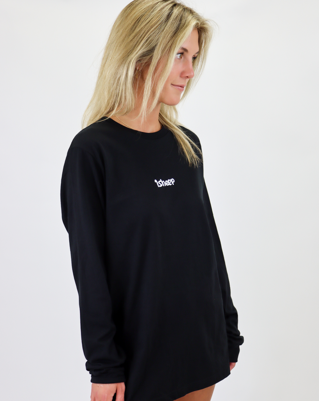 1Sheep Signature Long Sleeve Unisex Black