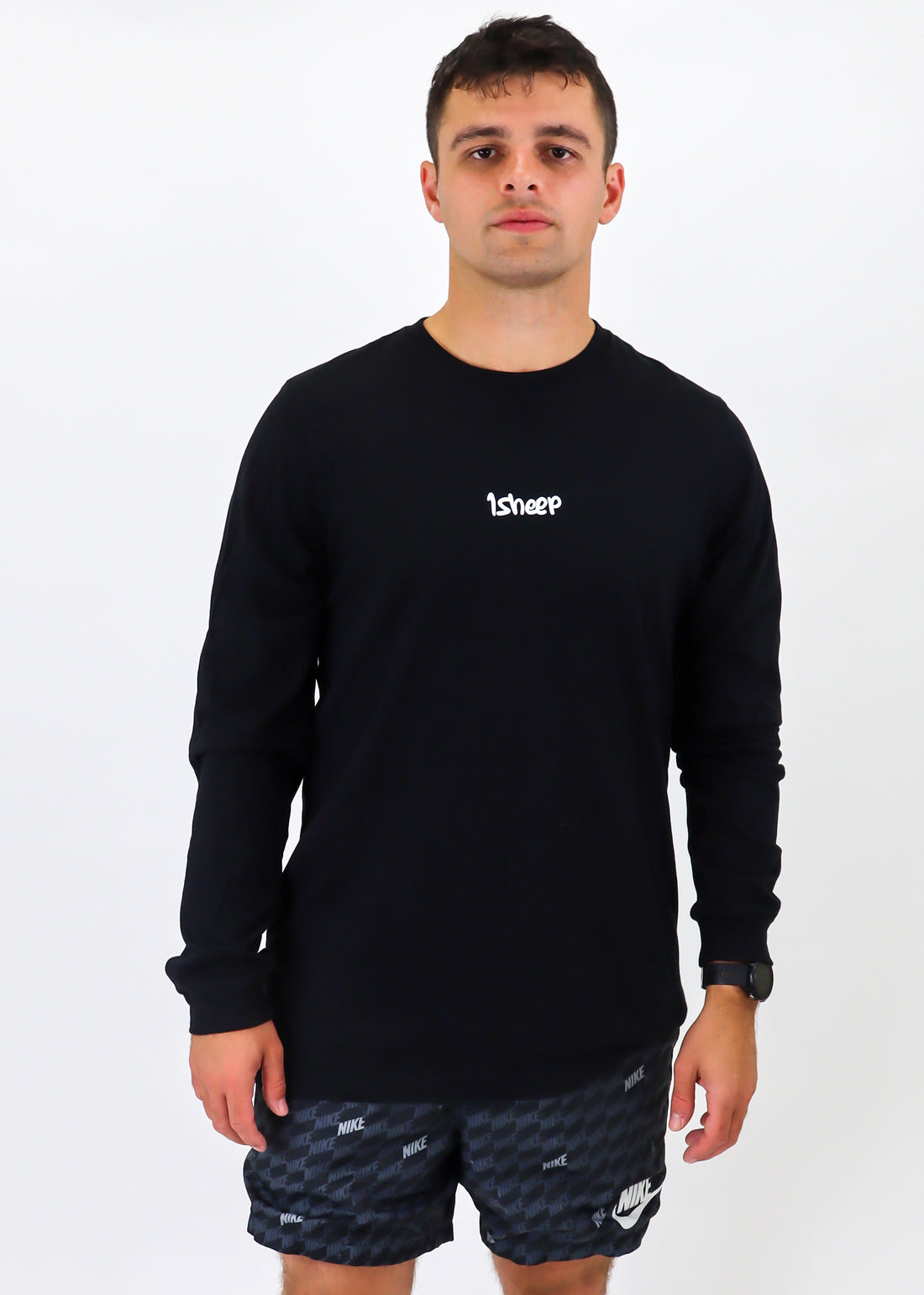 1Sheep Signature Long Sleeve Unisex Black