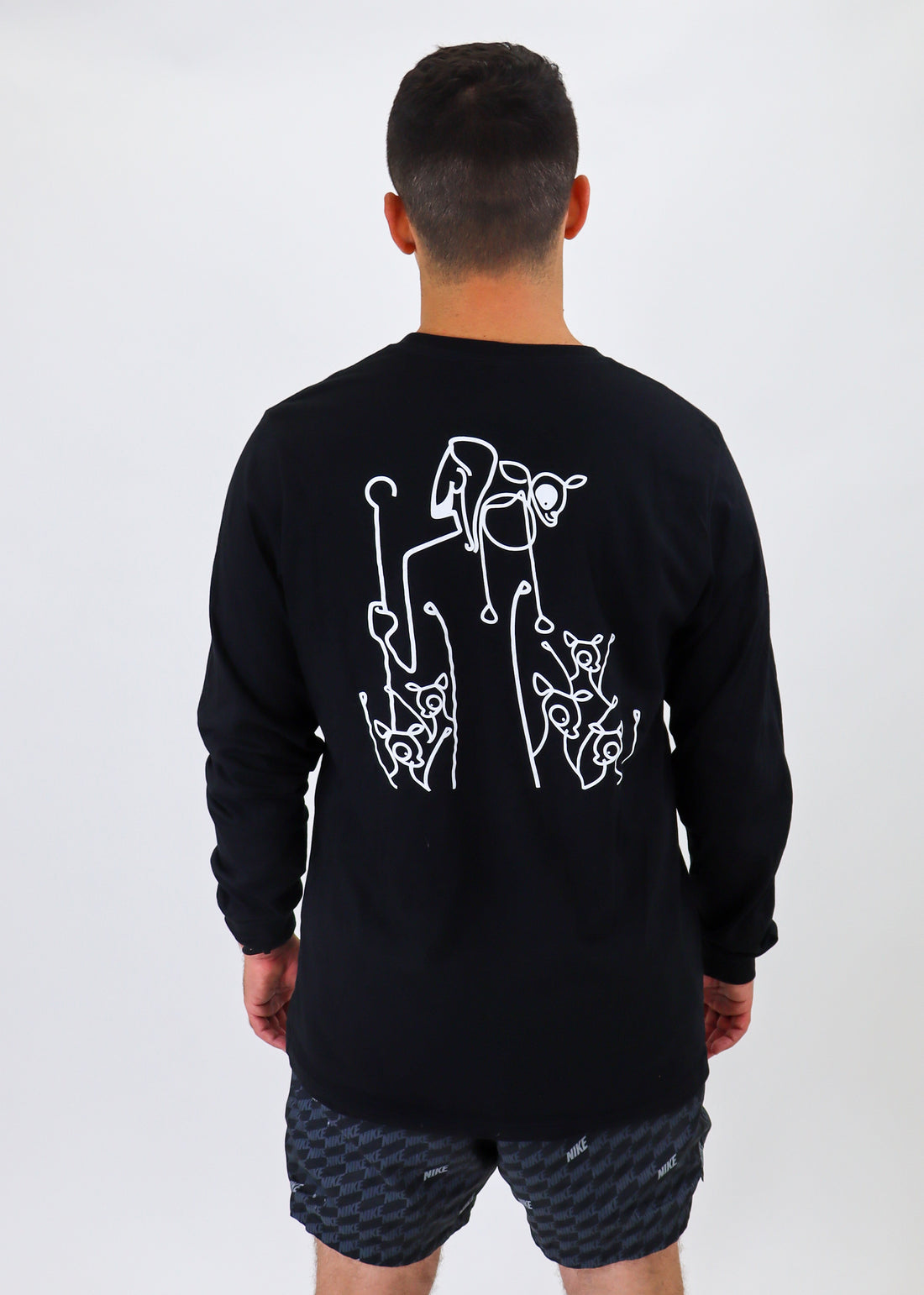 1Sheep Signature Long Sleeve Unisex Black